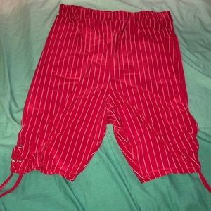 Pretty Little Thing Pinstripe Cycling Shorts